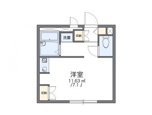 レオパレス上野西の物件間取画像